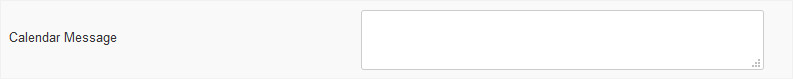 calendar message