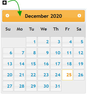 virtuemart icon trigger calendar