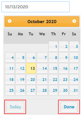 virtuemart today button