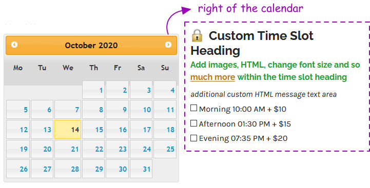 virtuemart time slot position right